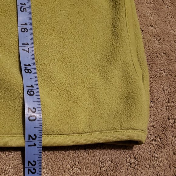 Vintage Early Winters Fleece Vest Made in USA Green Women's Medium M - Picture 8 of 9